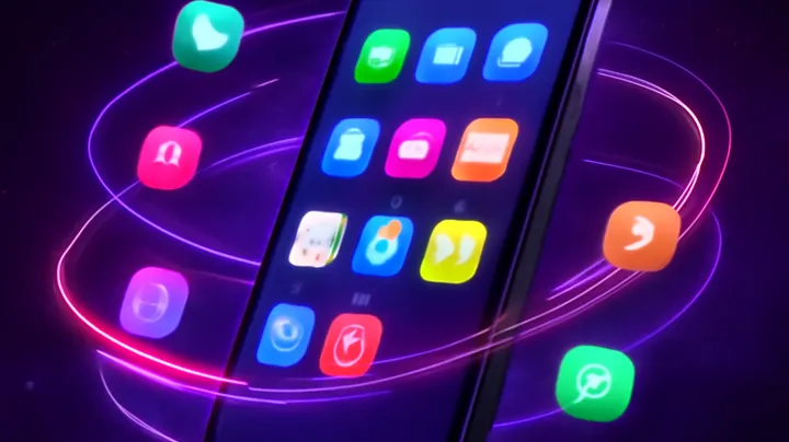 CROWNBD COM Sleek smartphone floating in space